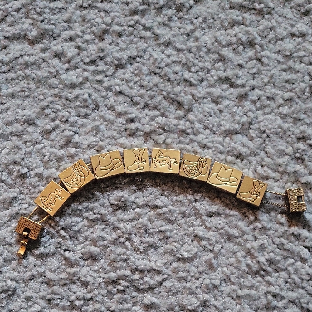 Gold Charm Bracelet